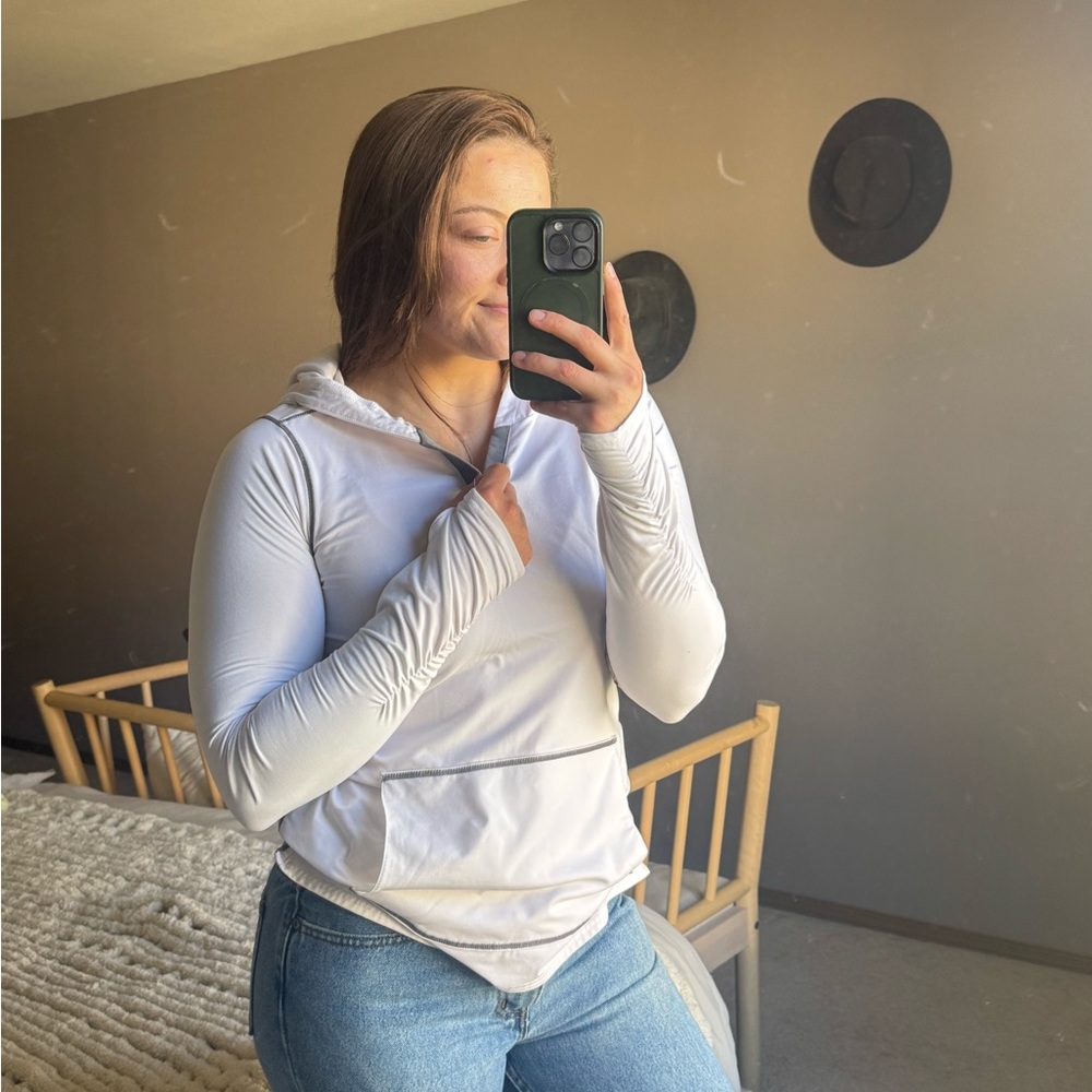 Antigua White Women's Hoodie